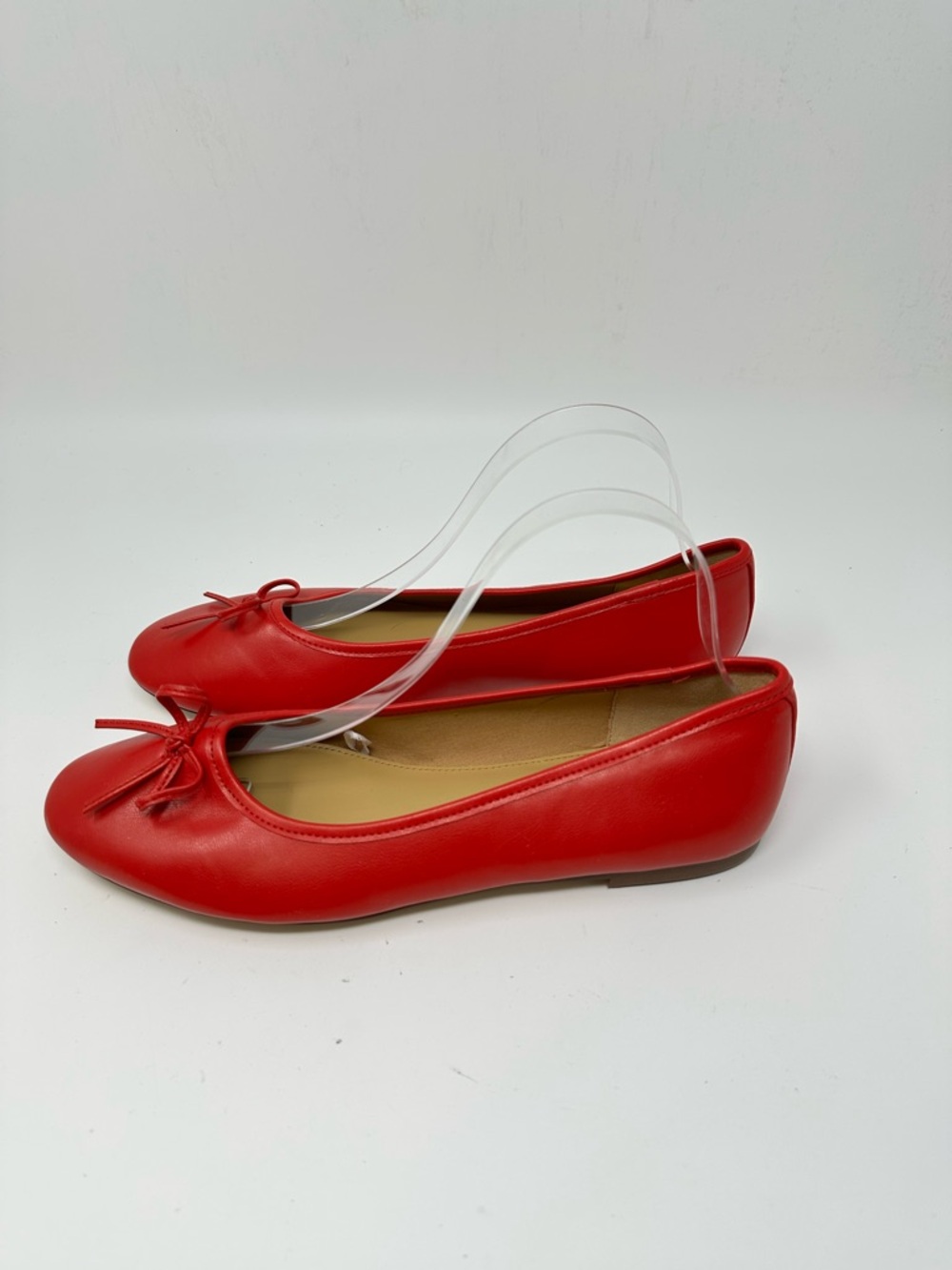 New J.Crew Andi Ballet Flats In Leather Women's 10 - Picture 2 of 13
